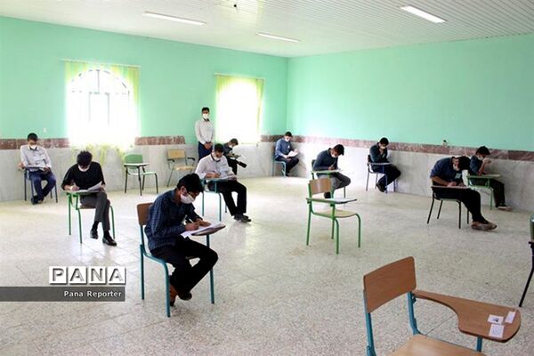 امتحانات نهایی پایه دوازدهم مدارس استان بوشهر