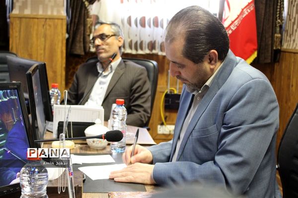 آیین تودیع و معارفه رییس  سازمان دانش‌آموزی استان فارس