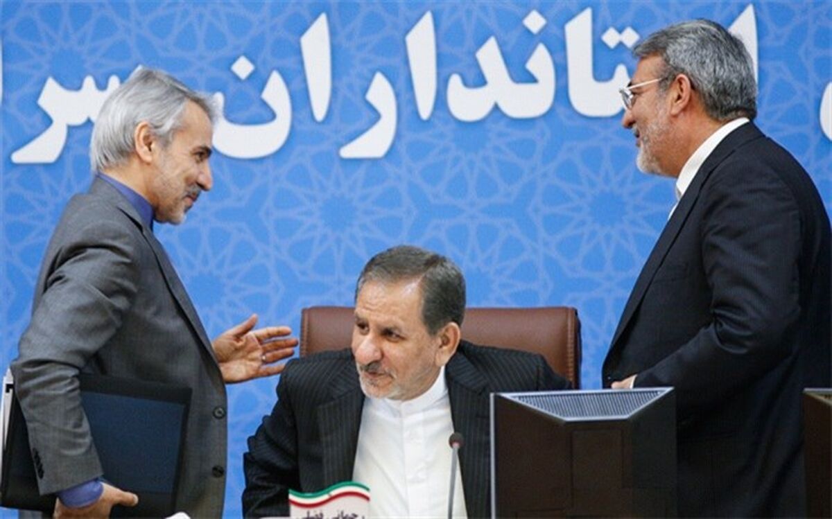 دستور جهانگیری به نوبخت و رحمانی‌فضلی برای مقابله با آتش‌سوزی در جنگل‌ها