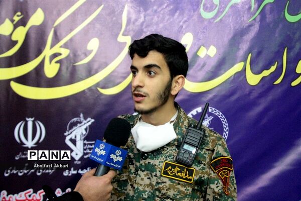 رزمایش کمک مومنانه در ساری-2