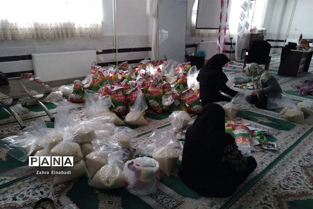 توزیع   ۱۰۰۰ بسته ارزاق به مناسبت ماه مبارک رمضان در شهرستان ملارد