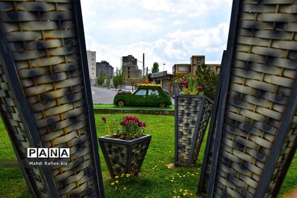 جلوه زیباى بهار در تبریز
