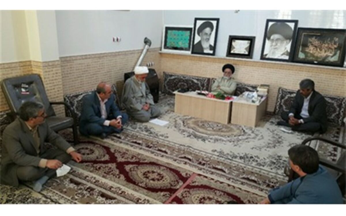 دیدار مدیر آموزش و پرورش نیشابور با امام جمعه  شهرستان