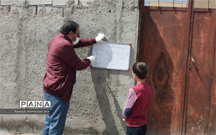 ایثار و تلاش آموزگاران مدرسه  روستایی قطران  مرند