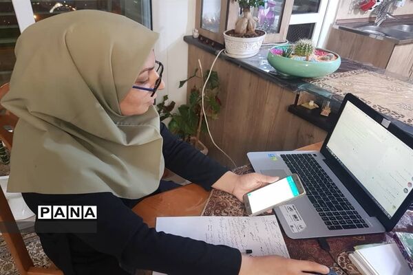 تداوم تلاش معلمان تهرانی برای تدریس در فضای مجازی-2