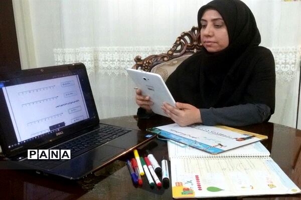 تداوم تلاش معلمان تهرانی برای تدریس در فضای مجازی-2