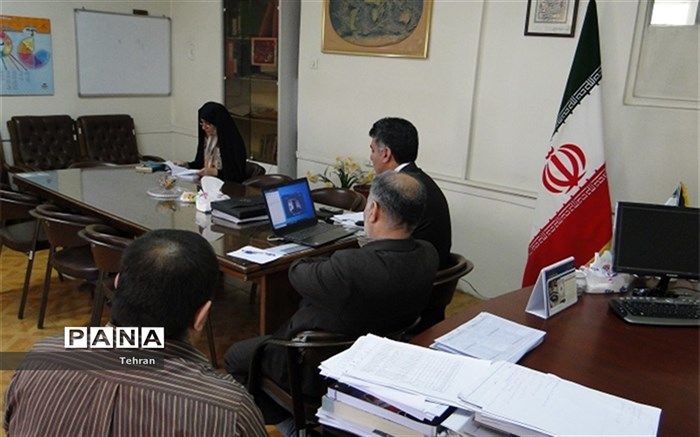 برگزاری جلسه ویدئو کنفرانس مدیران مدارس متوسطه منطقه ۱۲