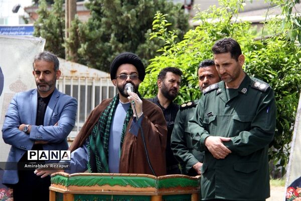 کاشت نهال به نیابت شهدای خان‌طومان در محمودآباد