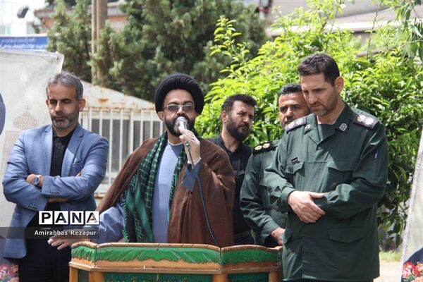 کاشت نهال به نیابت شهدای خان‌طومان در محمودآباد