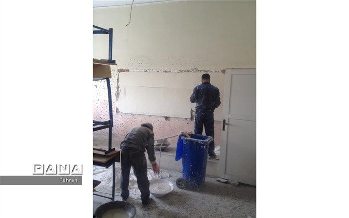 دبیرستان دخترانه امامیه در شرایط کرونایی منطقه ۱۲