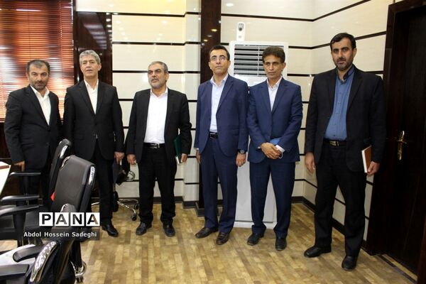 مراسم معارفه و تکریم معاون پرورشی و فرهنگی آموزش و پرورش استان بوشهر