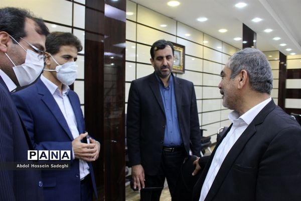 مراسم معارفه و تکریم معاون پرورشی و فرهنگی آموزش و پرورش استان بوشهر