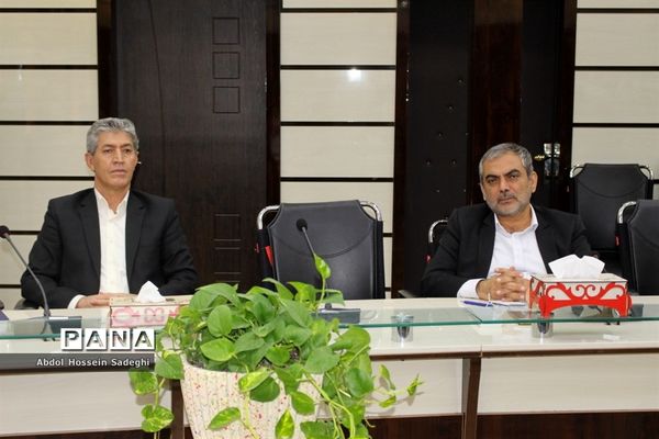 مراسم معارفه و تکریم معاون پرورشی و فرهنگی آموزش و پرورش استان بوشهر