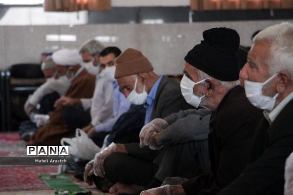 اقامه اولین نماز جمعه سال ۱۳۹۹ شهرستان خوسف استان خراسان جنوبی