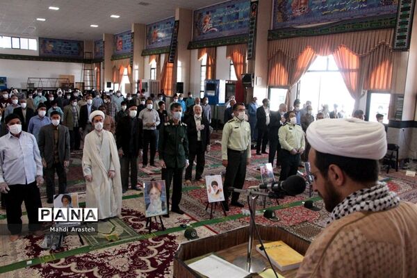 اقامه اولین نماز جمعه سال ۱۳۹۹ شهرستان خوسف استان خراسان جنوبی