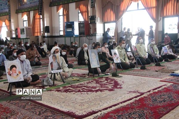 اقامه اولین نماز جمعه سال ۱۳۹۹ شهرستان خوسف استان خراسان جنوبی