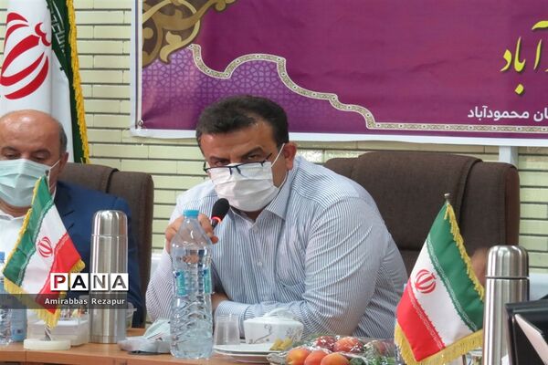 جلسه کارگروه تسهیل و رفع موانع تولید مازندران در شهرک صنعتی شهدای محمودآباد