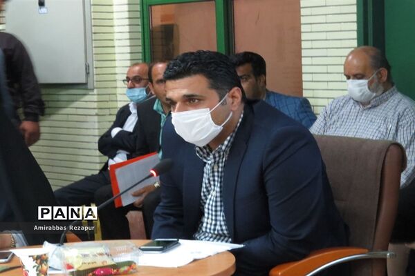 جلسه کارگروه تسهیل و رفع موانع تولید مازندران در شهرک صنعتی شهدای محمودآباد