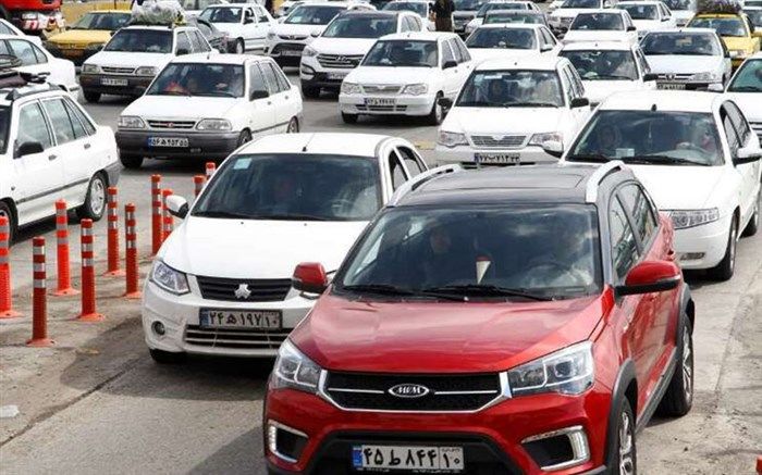 ترافیک ورودی به شهر تهران سنگین است