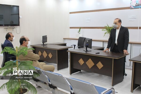 افتتاح میز خدمت جدید اداره‌کل آموزش و پرورش استان بوشهر