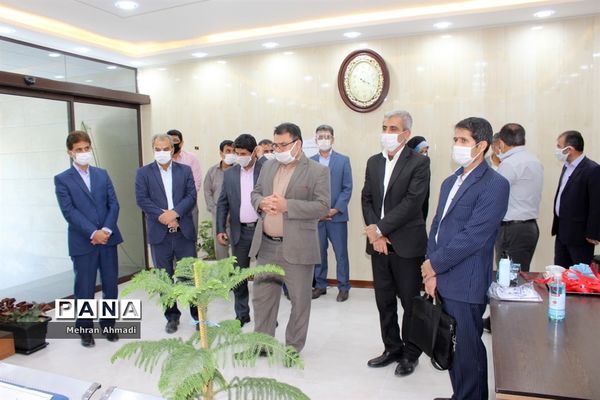 افتتاح میز خدمت جدید اداره‌کل آموزش و پرورش استان بوشهر