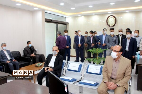 افتتاح میز خدمت جدید اداره‌کل آموزش و پرورش استان بوشهر
