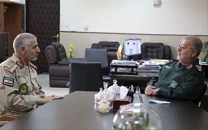 همکاری مرزبانی ناجا و نیروی زمینی سپاه برای مقابله با اقدامات ضد امنیتی در نوار مرزی