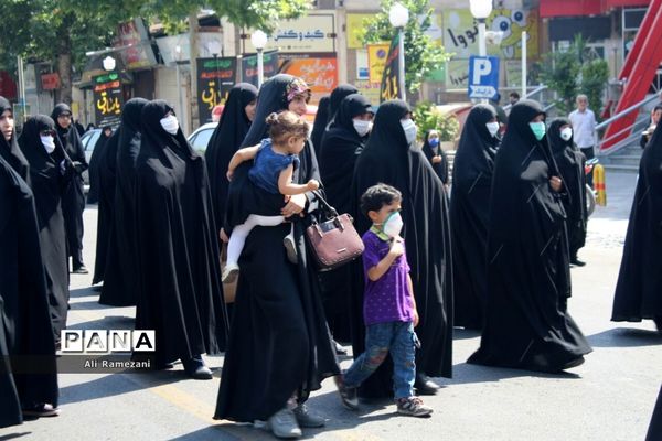 دسته‌روی به مناسبت شهادت امام صادق (ع) در قائم‌شهر