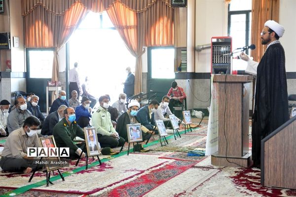 دومین نمازجمعه سال 1399 هیئت حسینی شهرستان خوسف