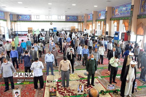 دومین نمازجمعه سال 1399 هیئت حسینی شهرستان خوسف