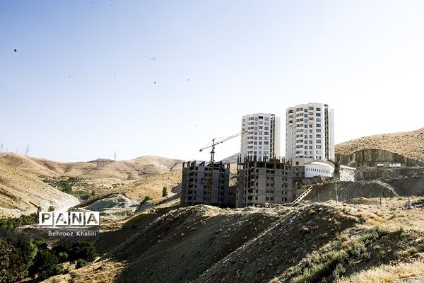 ساختار متفاوت ساخت و سازها در کلان شهر تهران