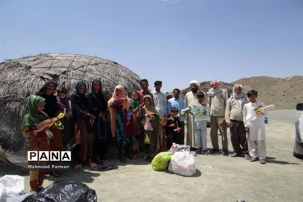 گروه جهادی ایثارگران بدون مرز استان بوشهر در بشاگرد روستای شمسون