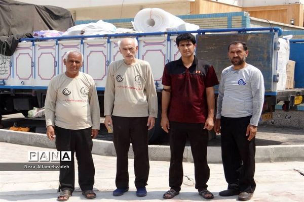 گروه جهادی ایثارگران بدون مرز استان بوشهر در بشاگرد روستای شمسون