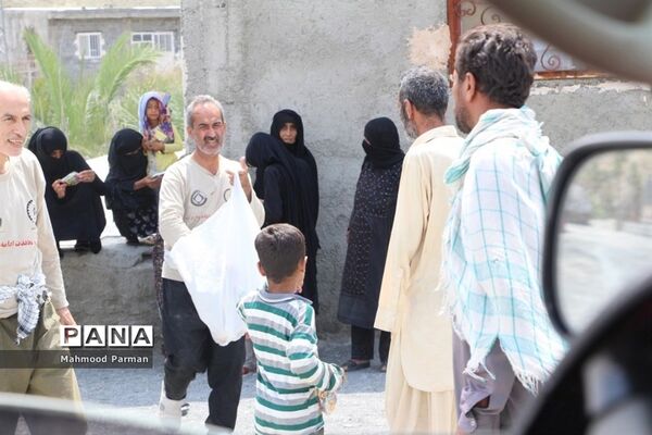 گروه جهادی ایثارگران بدون مرز استان بوشهر در بشاگرد روستای شمسون