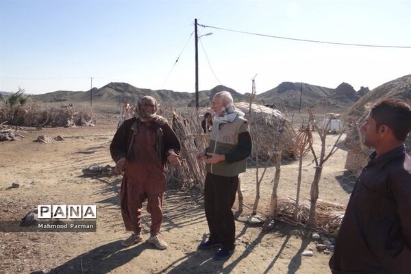 گروه جهادی ایثارگران بدون مرز استان بوشهر در بشاگرد روستای شمسون