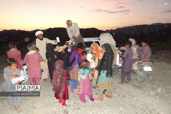 گروه جهادی ایثارگران بدون مرز استان بوشهر در بشاگرد روستای شمسون