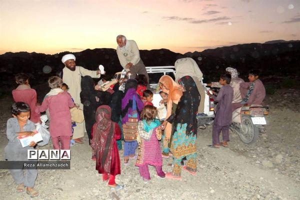 گروه جهادی ایثارگران بدون مرز استان بوشهر در بشاگرد روستای شمسون
