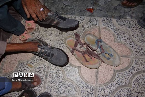 گروه جهادی ایثارگران بدون مرز استان بوشهر در بشاگرد روستای شمسون