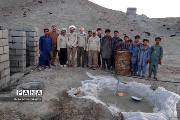 گروه جهادی ایثارگران بدون مرز استان بوشهر در بشاگرد روستای شمسون