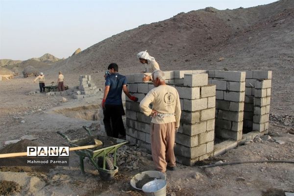 گروه جهادی ایثارگران بدون مرز استان بوشهر در بشاگرد روستای شمسون