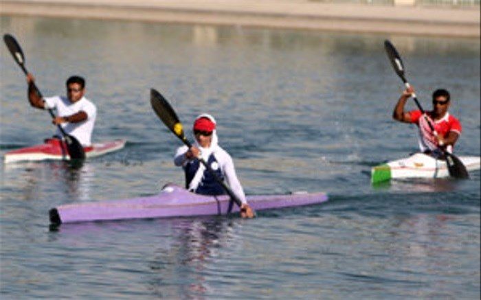 تنها بانوی پارالمپیکی قایقرانی تمریناتش را در دریاچه آزادی آغاز کرد