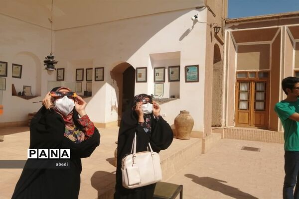 مشاهده آخرین خورشید گرفتگی قرن ۱۴ هجری شمسی در بهاباد