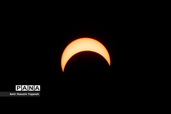رصد آخرین کسوف قرن در آسمان جزیره کیش