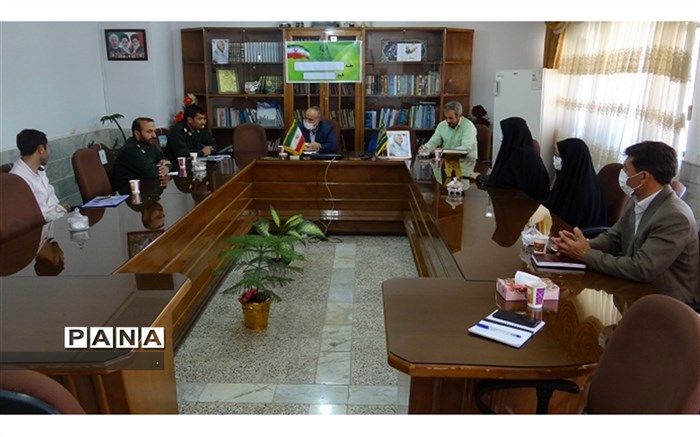 دیدار رئیس سازمان بسیج دانش آموزی استان خراسان شمالی با مدیر آموزش و پرورش شیروان