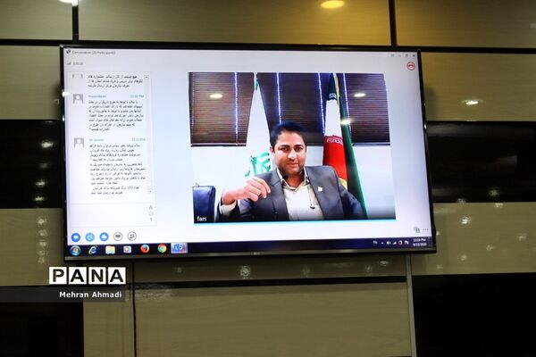 ویدئو کنفرانس مدیران، معاونان و مسئولان تشکیلات سازمان دانش‌آ موزی