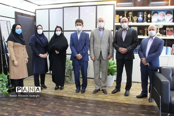 نشست مدیرکل بهزیستی استان بوشهربا مدیرکل آموزش و پرورش استان