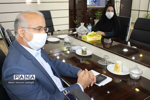 نشست مدیرکل بهزیستی استان بوشهربا مدیرکل آموزش و پرورش استان