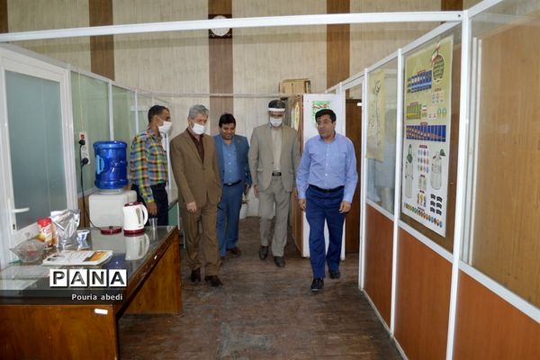 بازدید معاون پرورشی و فرهنگی اداره کل آموزش و پرورش استان بوشهر از سازمان دانش آموزی استان