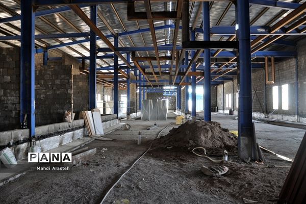 بازدید نماینده مردم شریف بیرجند از کشتارگاه درحال ساخت تمام صنعتی