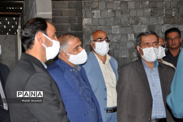 بازدید نماینده مردم شریف بیرجند از کشتارگاه درحال ساخت تمام صنعتی